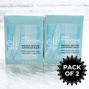 E.L.F Holy Hydration! Makeup Melting Cleansing Balm Face Cleanser & Makeup 2PK